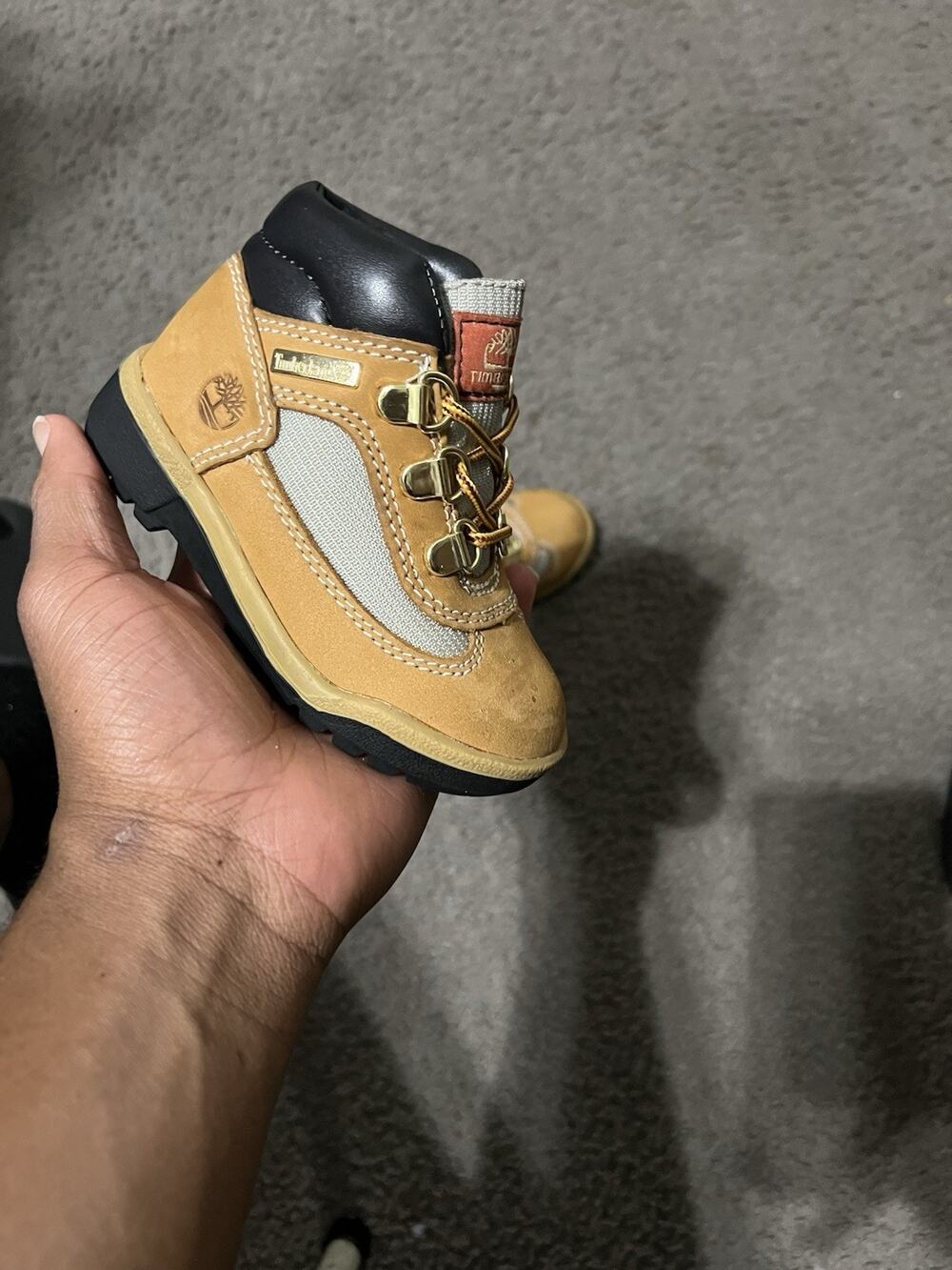 Size 7C - Timberland Field Boot Toddler 'Wheat' - Unisex